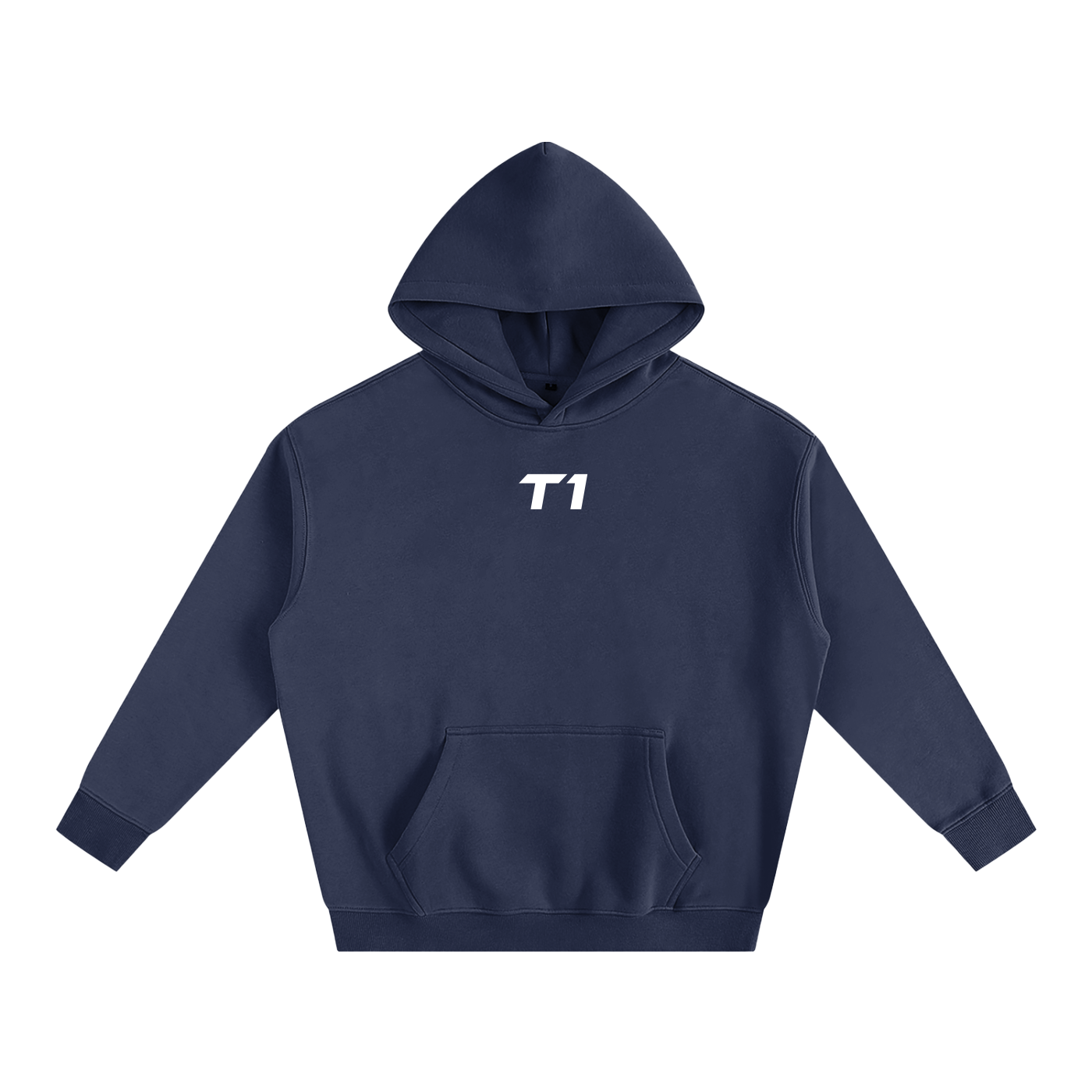 T1 Original Hoodie - Navy Blue/White