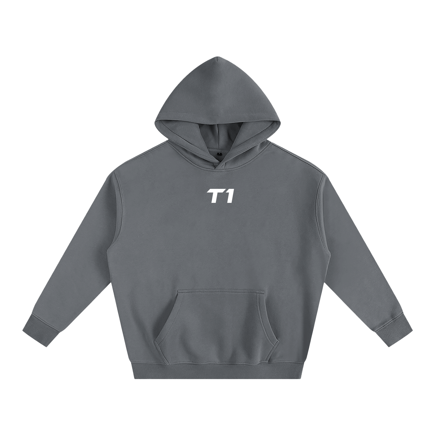 T1 Original Hoodie - Dark Gray/White