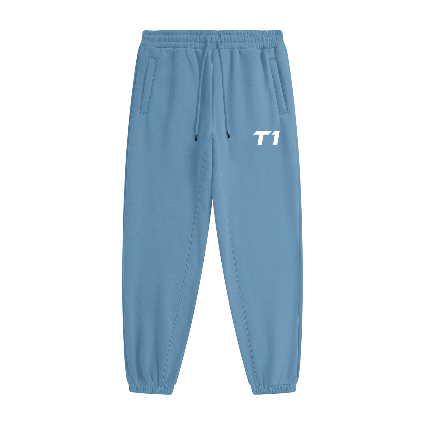 T1 Original Joggers - Baby Blue/White
