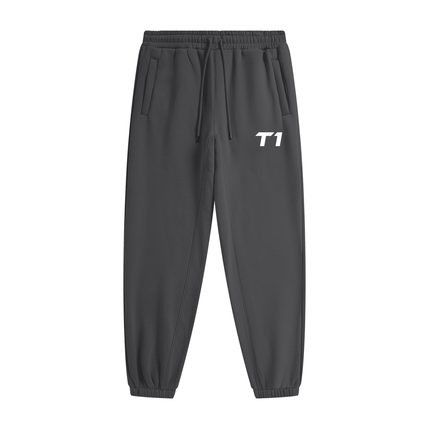 T1 Original Joggers - Dark Gray/White
