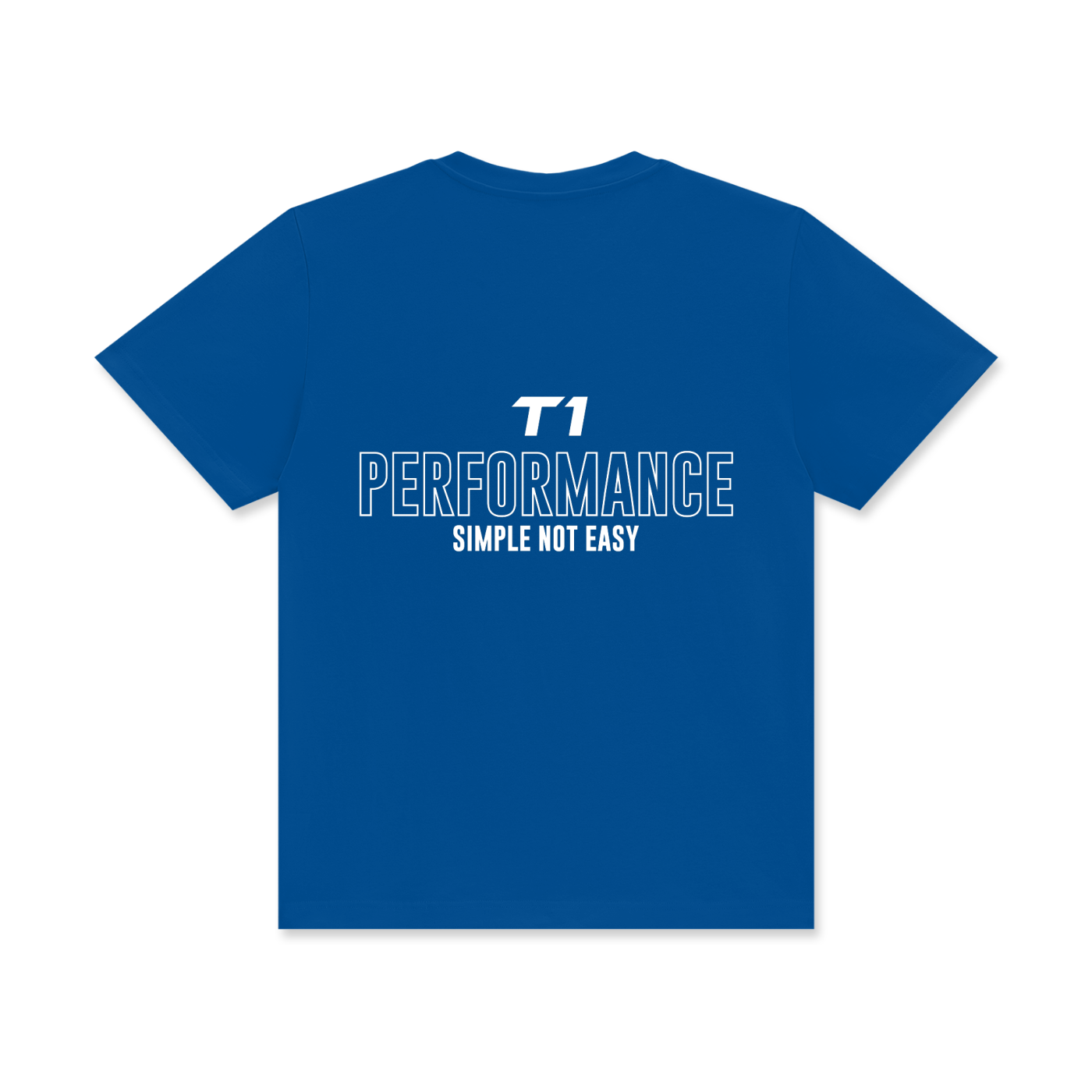 Simple Not Easy Tee - Blue