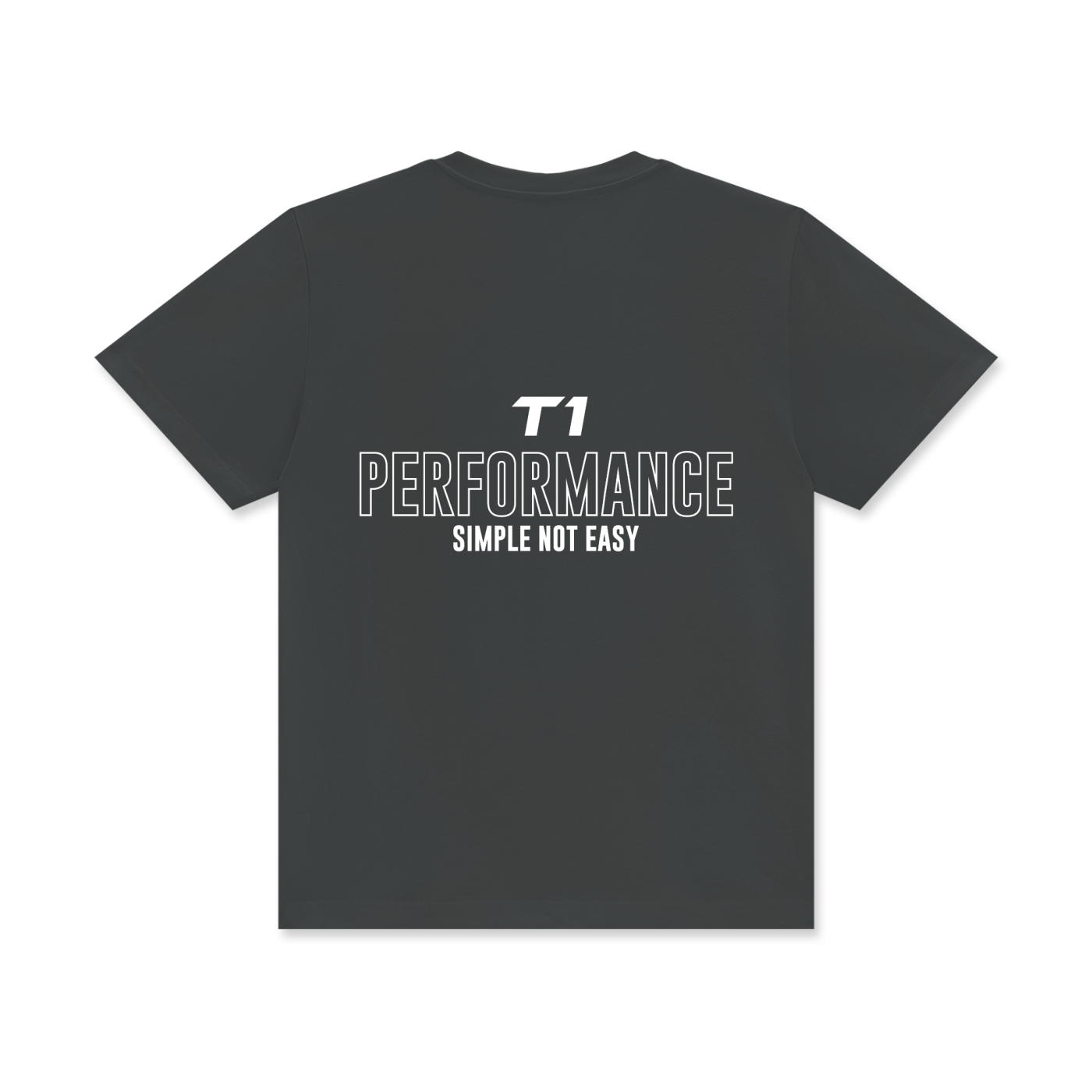 Simple Not Easy Tee - Gray