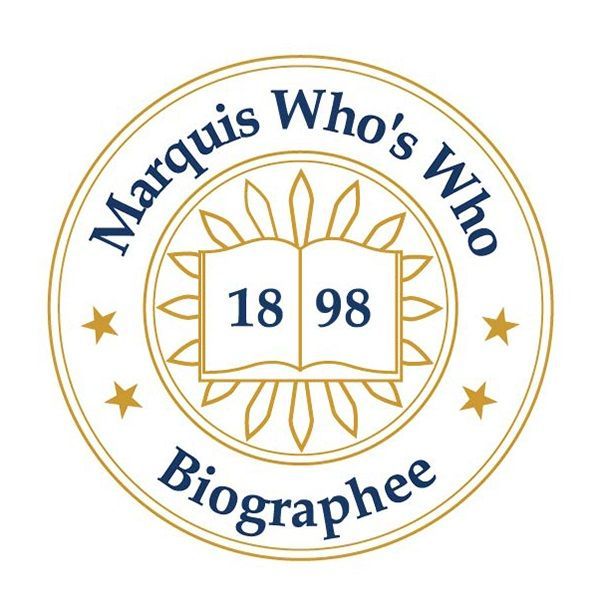 A logo for marquis who's who biography