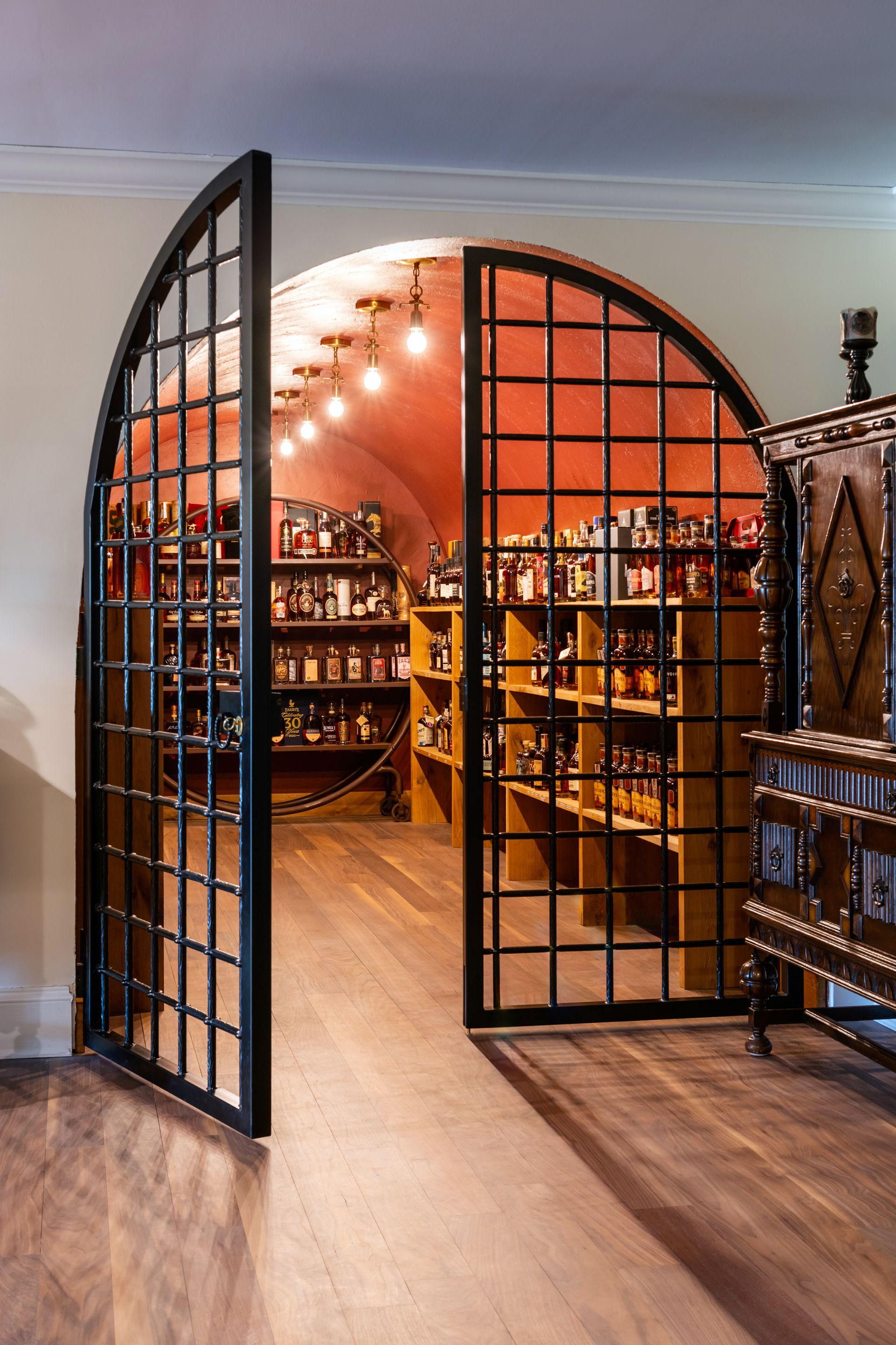 image of a wine cellar