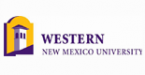 The logo for western new mexico university is yellow and purple.