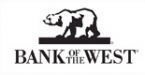 The bank of the west logo has a bear on it.