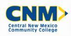 The logo for central new mexico community college is blue and yellow.
