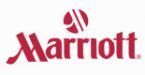 The marriott logo is red and white on a white background.