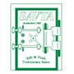 Logo for SAVTA featuring a green line drawing of a vault door with the organization's name and 