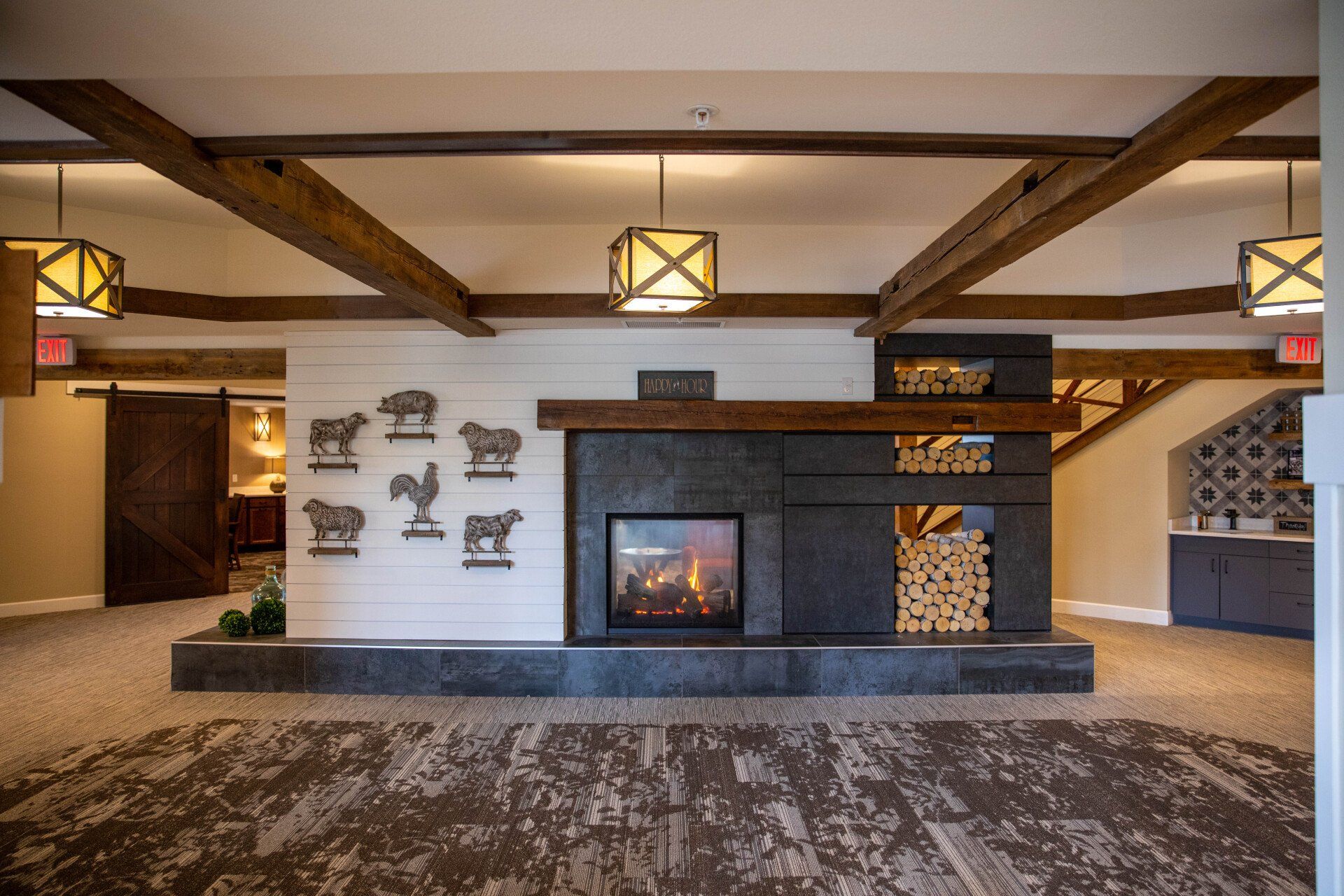 mantel,  rough sawn,  beam, hamilton house, fireplace mantel