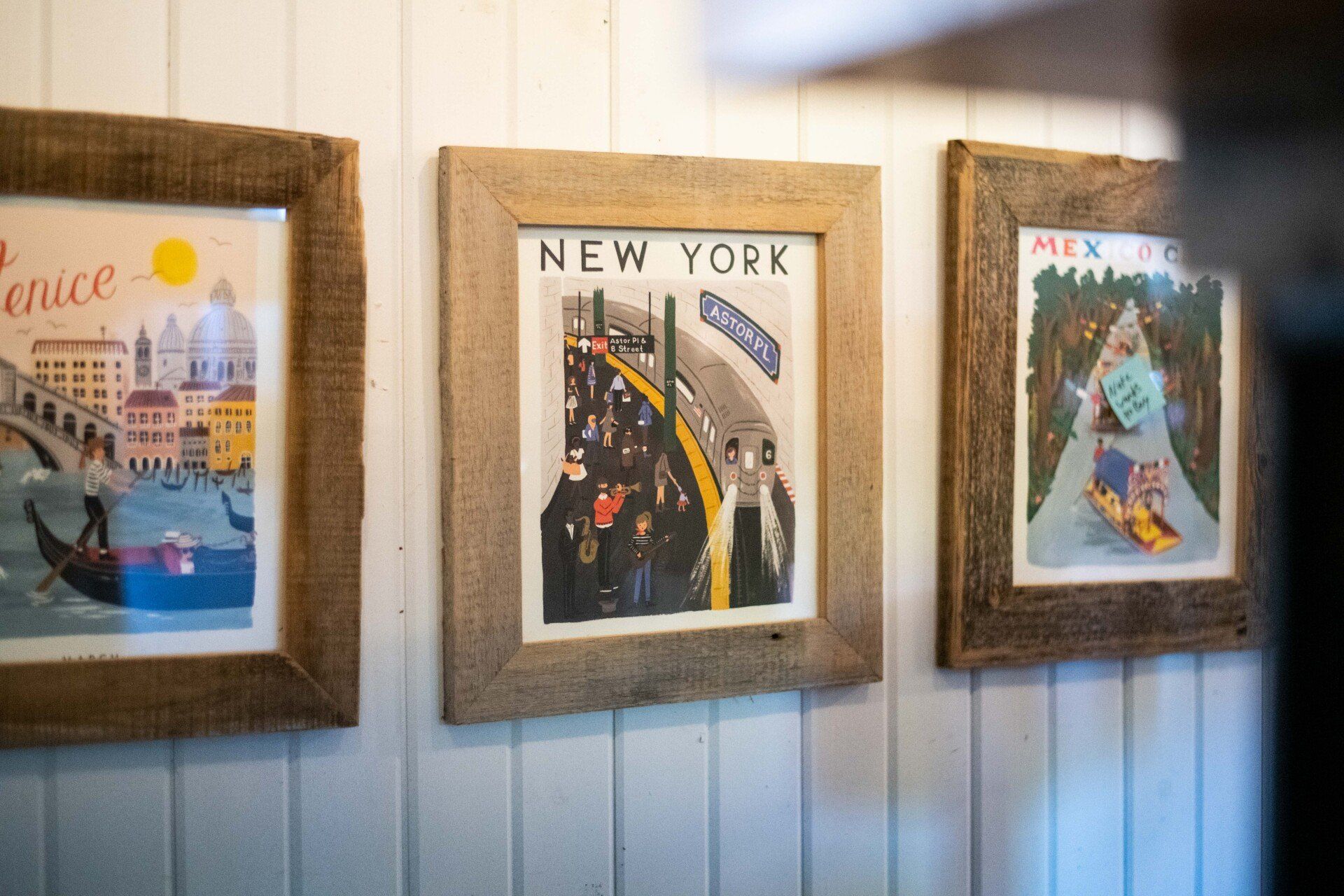 picture frame, frame, wooden picture frame, new york
