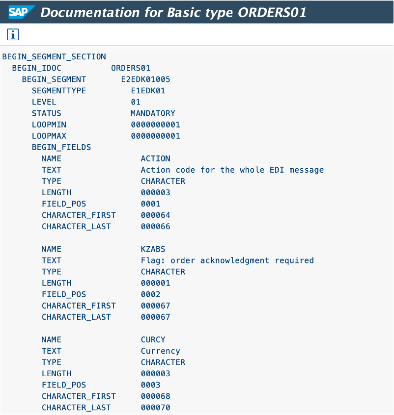 SAP Idoc parser in Python