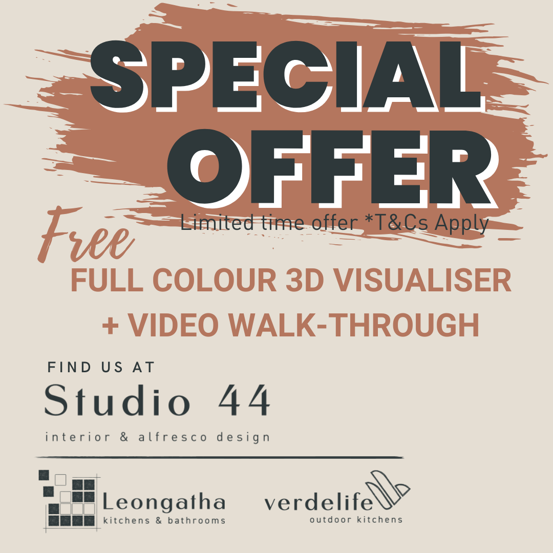 For a limited time, book your initial consult and receive a FREE Full Colour 3D Visualiser & Video