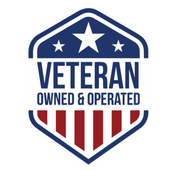 Veteran-owned & Operated badge logo
