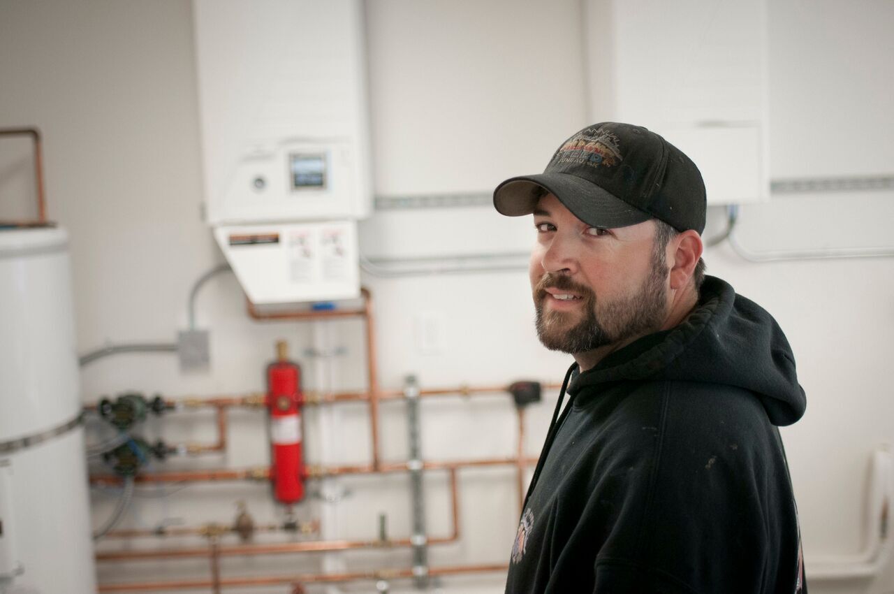 Man In The Boiler Room — Juneau, AK — Icy Strait Plumbing & Heating