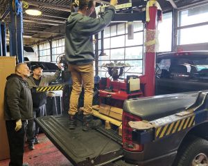 Our Technican Repairs Pick-Up Truck at Consumer Car Care