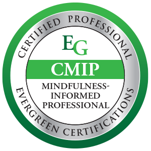 Certified Professional CMIP badge with green accents.
