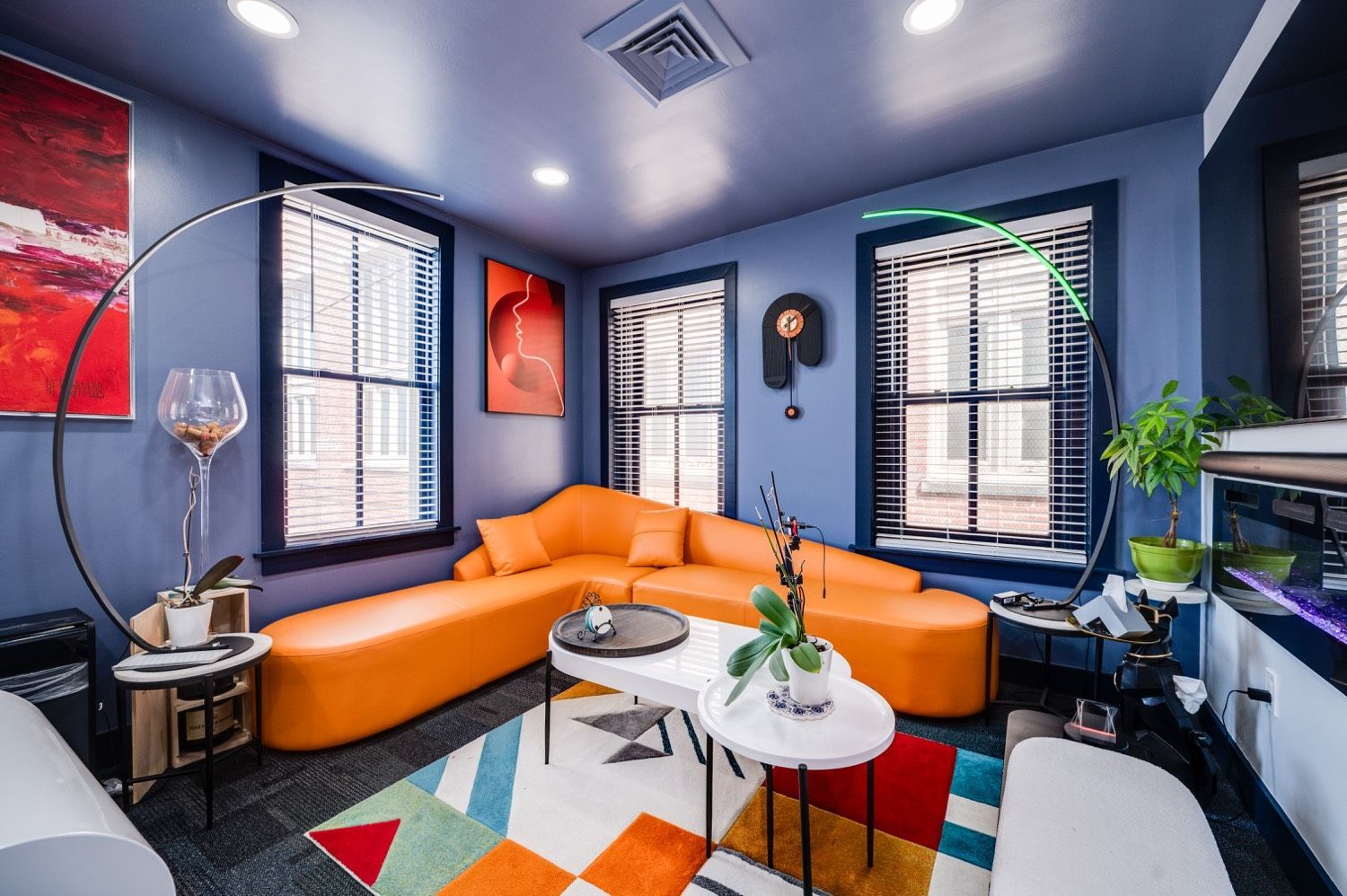 Upscale office renovation project in Reading, PA