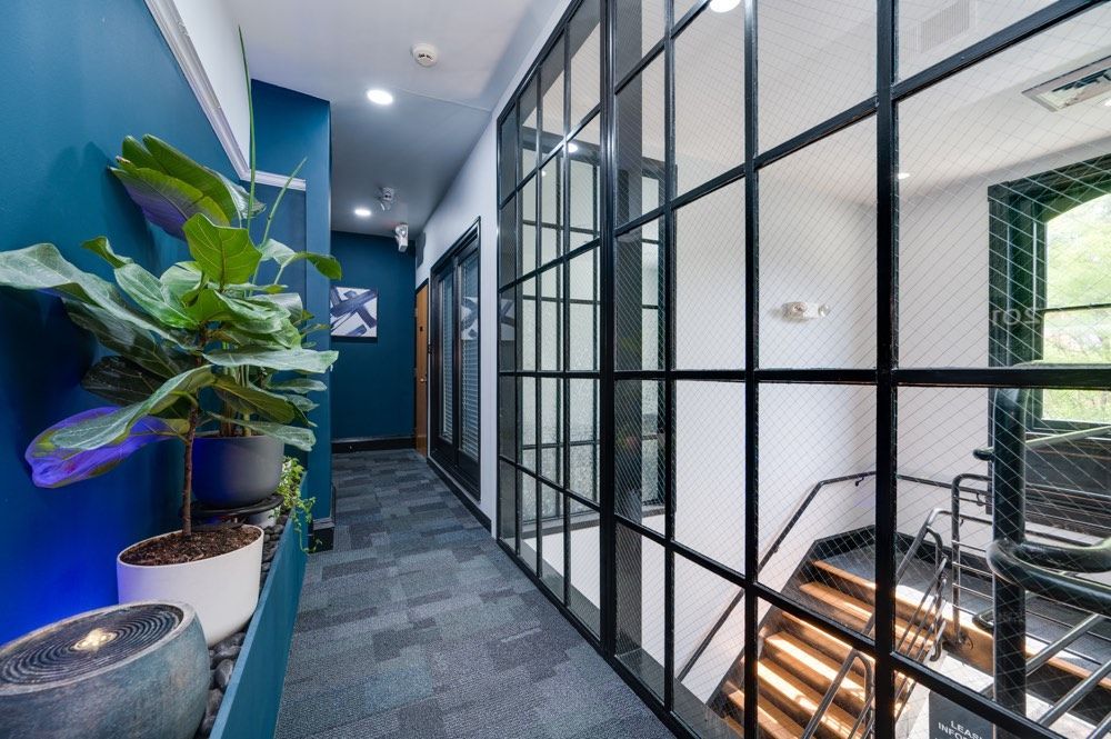 Commercial lobby construction project in Reading, PA