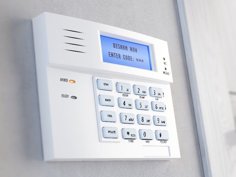 Burglar Alarm keypad