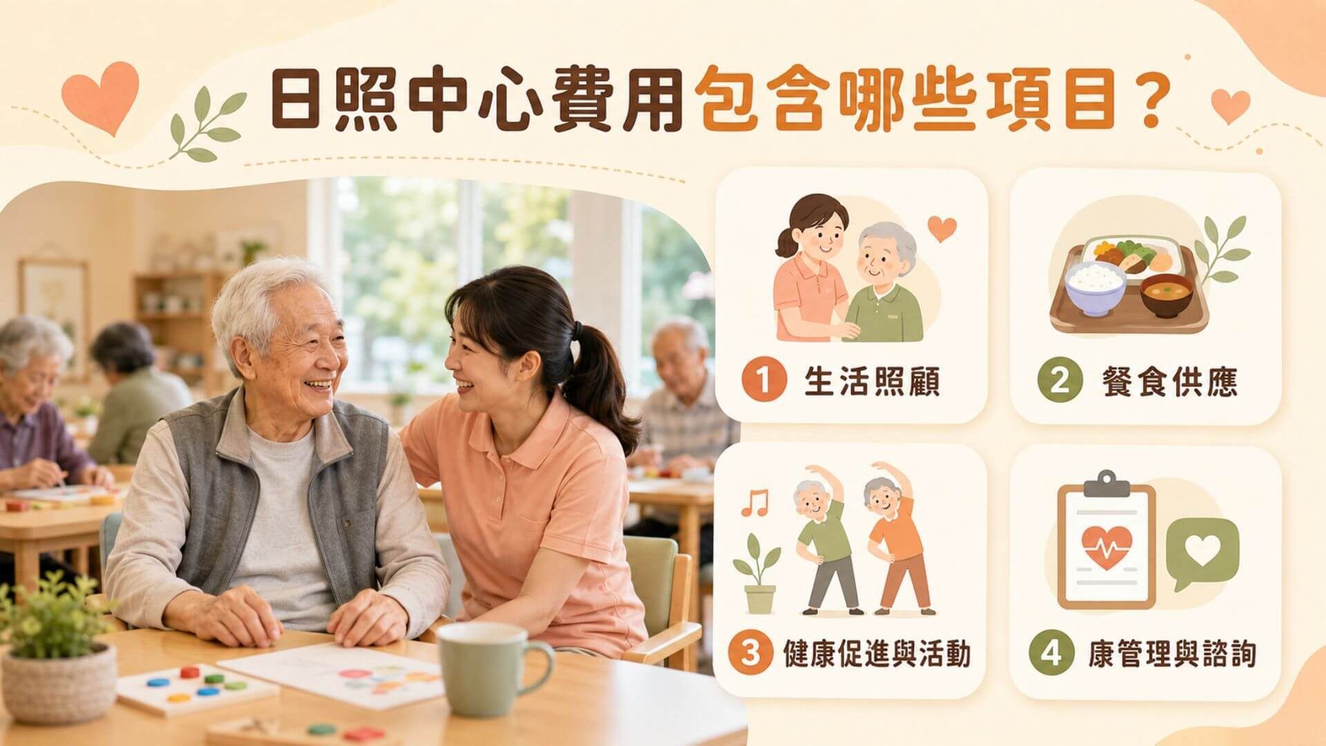 日照中心費用包含哪些項目？文章圖片