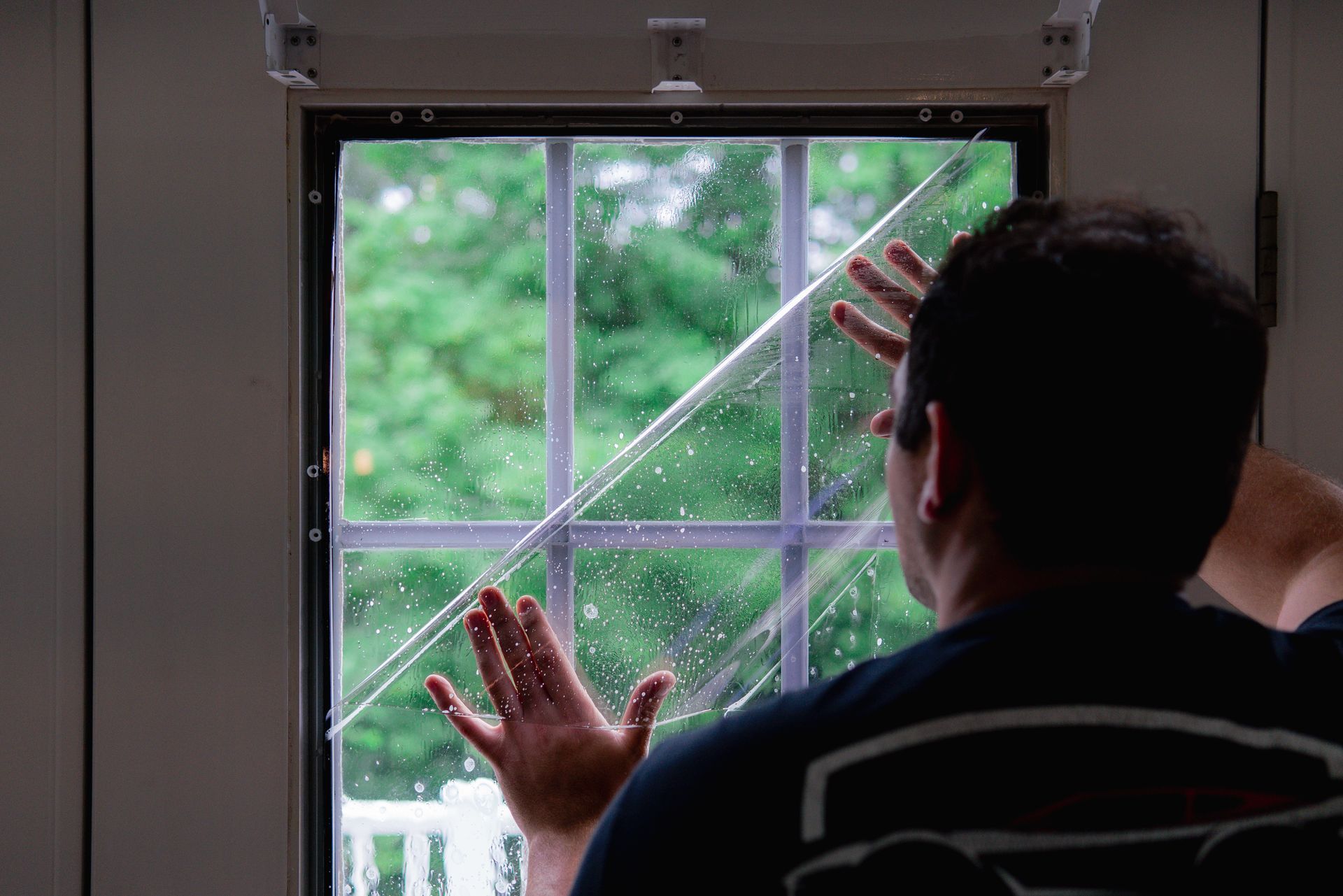 residential window tinting installation