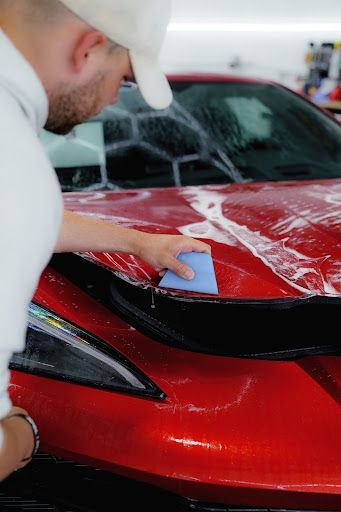 paint protection film installation by Acap Films