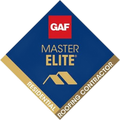 GAF Master Elite certification badge