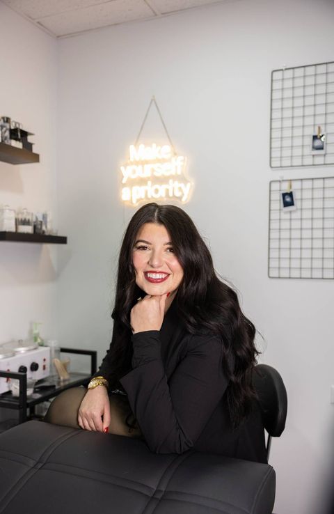 Rose, esthetician at Evara Studios