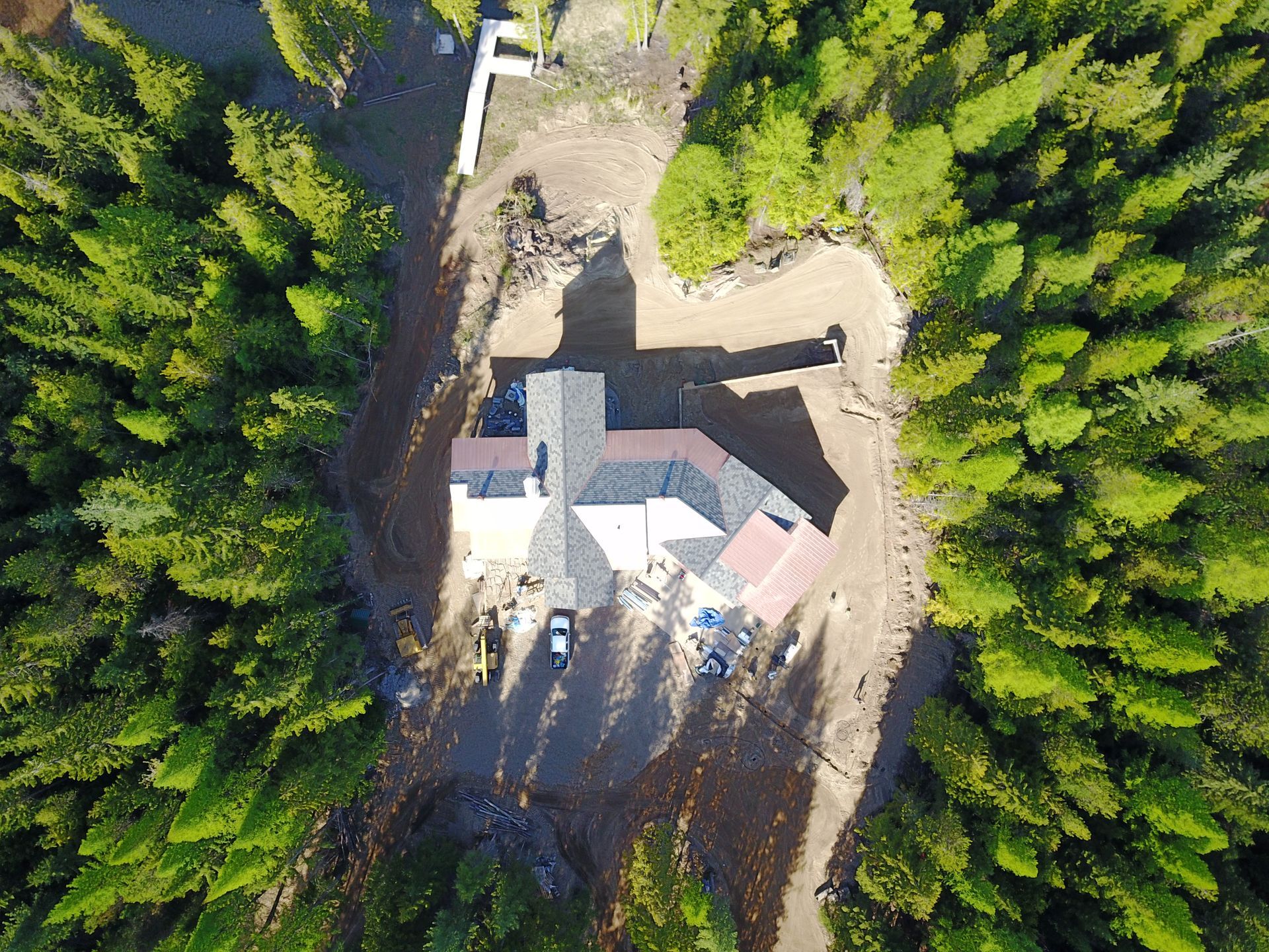 House Aerial View — Billings, MT — Empire Roofing Inc