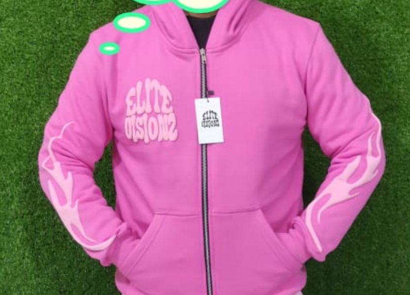 XL) Pink Hoodie