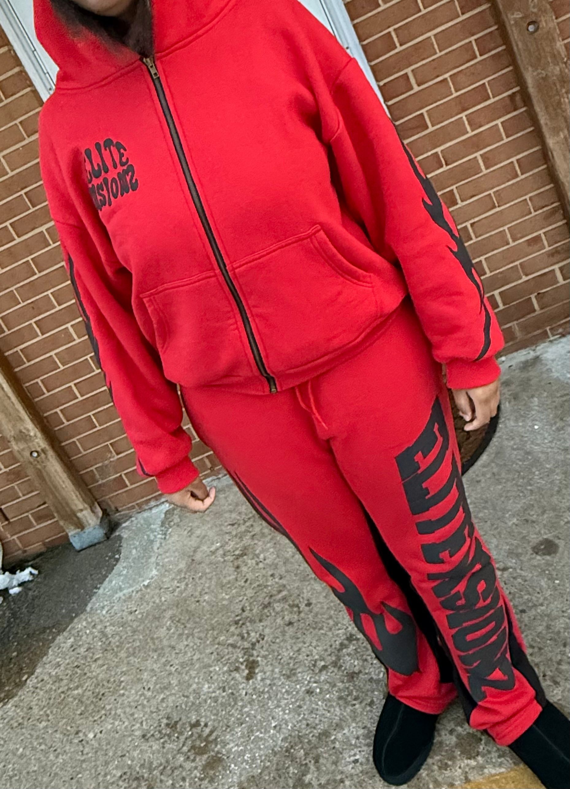 Red 3(X) Suit(Beanie sold separate)
