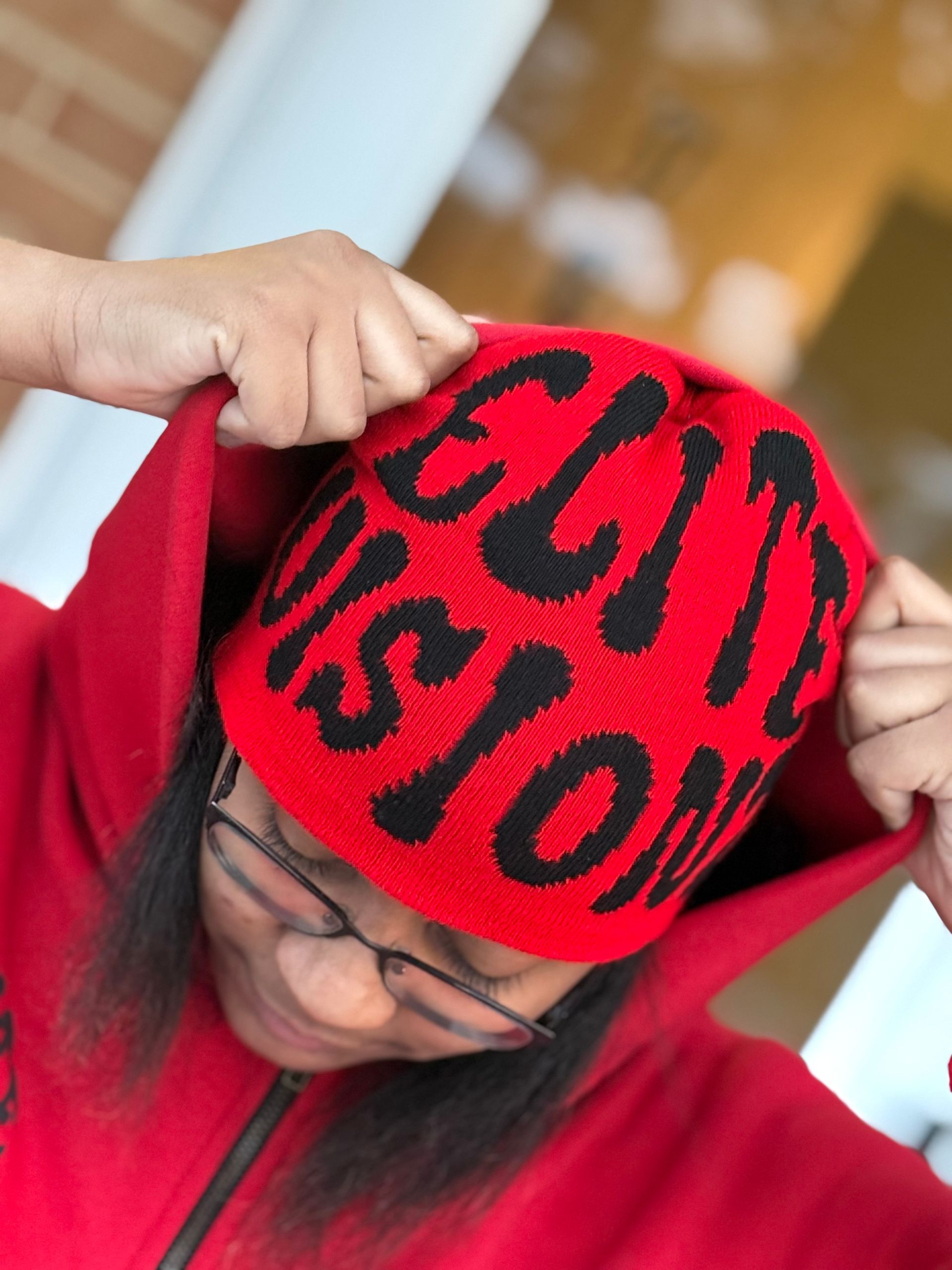 Red Beanie