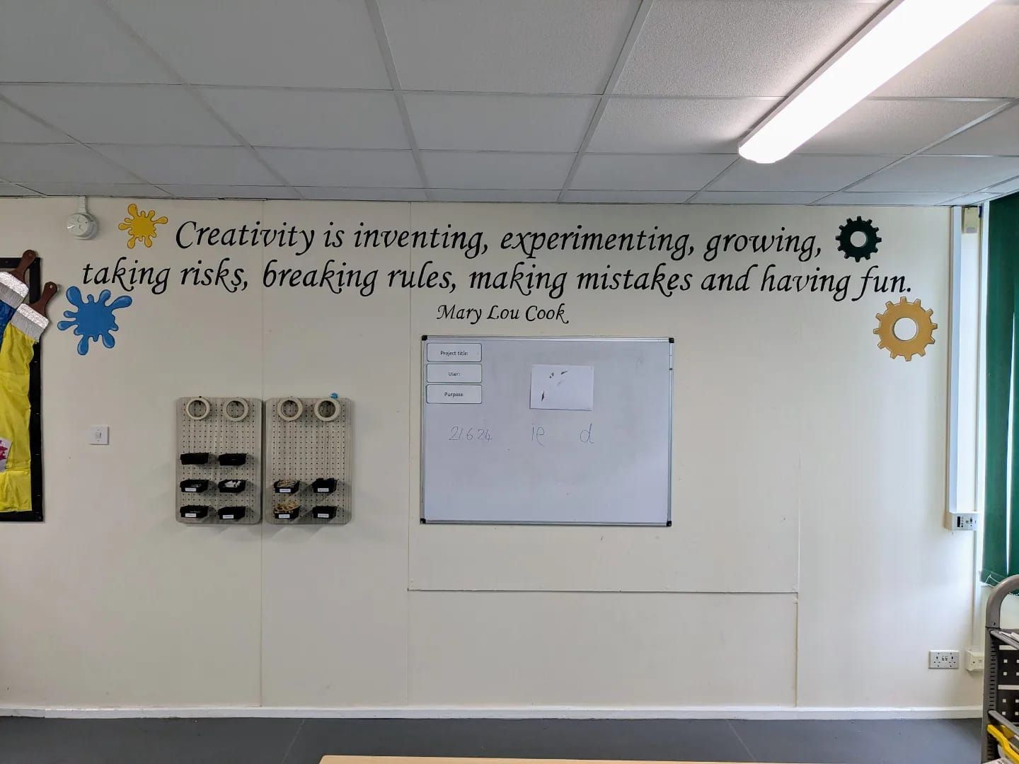 creativity is inventing experimenting growing taking risks  breaking rules making mistakes and having bader primary dt studio