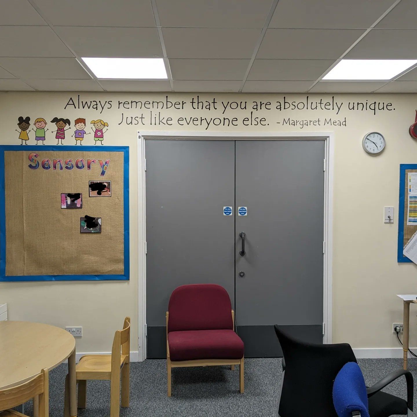 Always remember that you are absolutely unique just like everyone else positive message quote Pennyman primary school