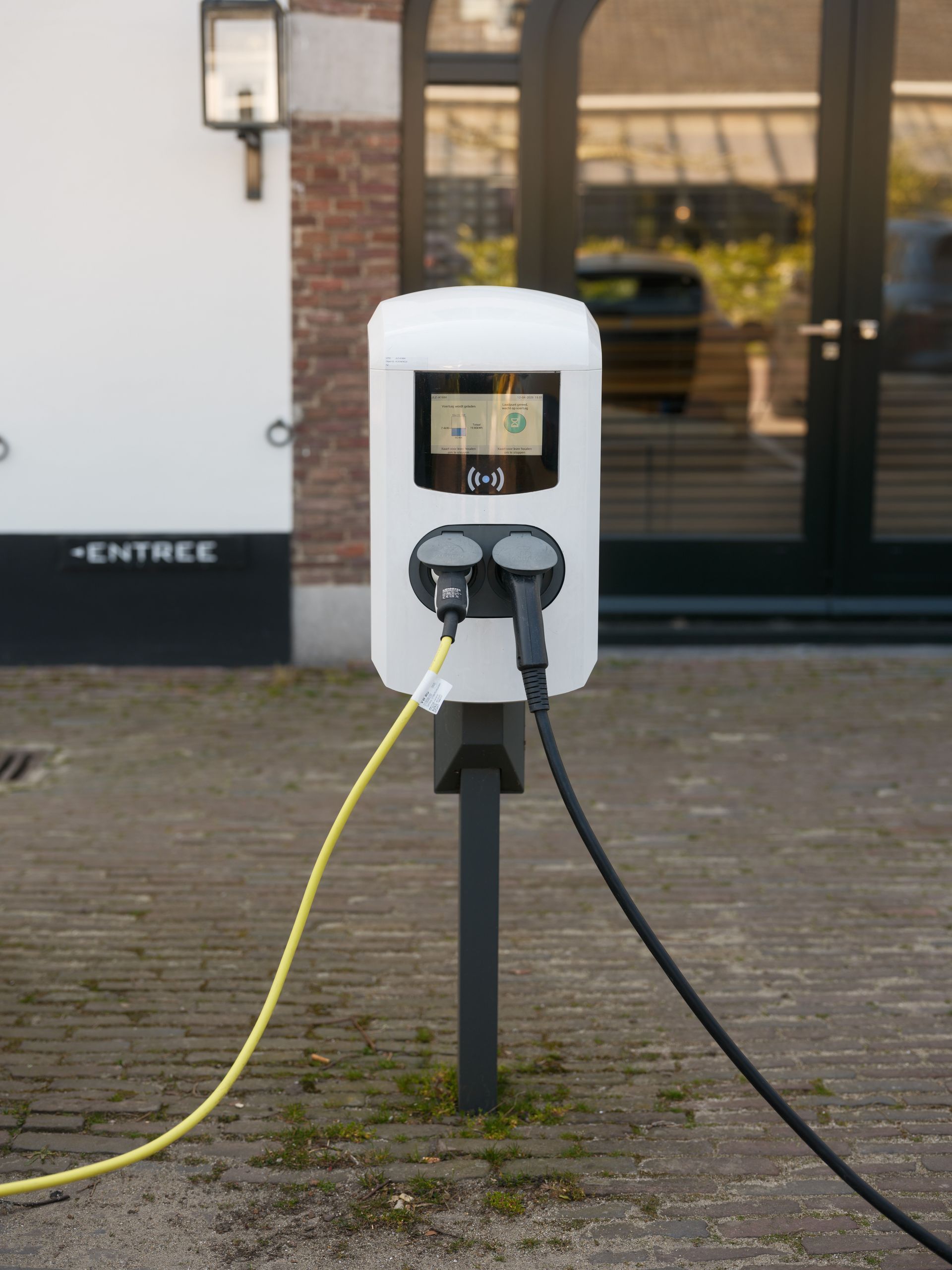 Laadpunt voor een elektrische auto