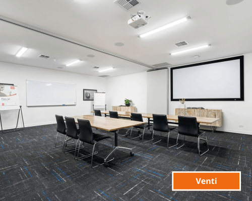 Professional offsite conference room
