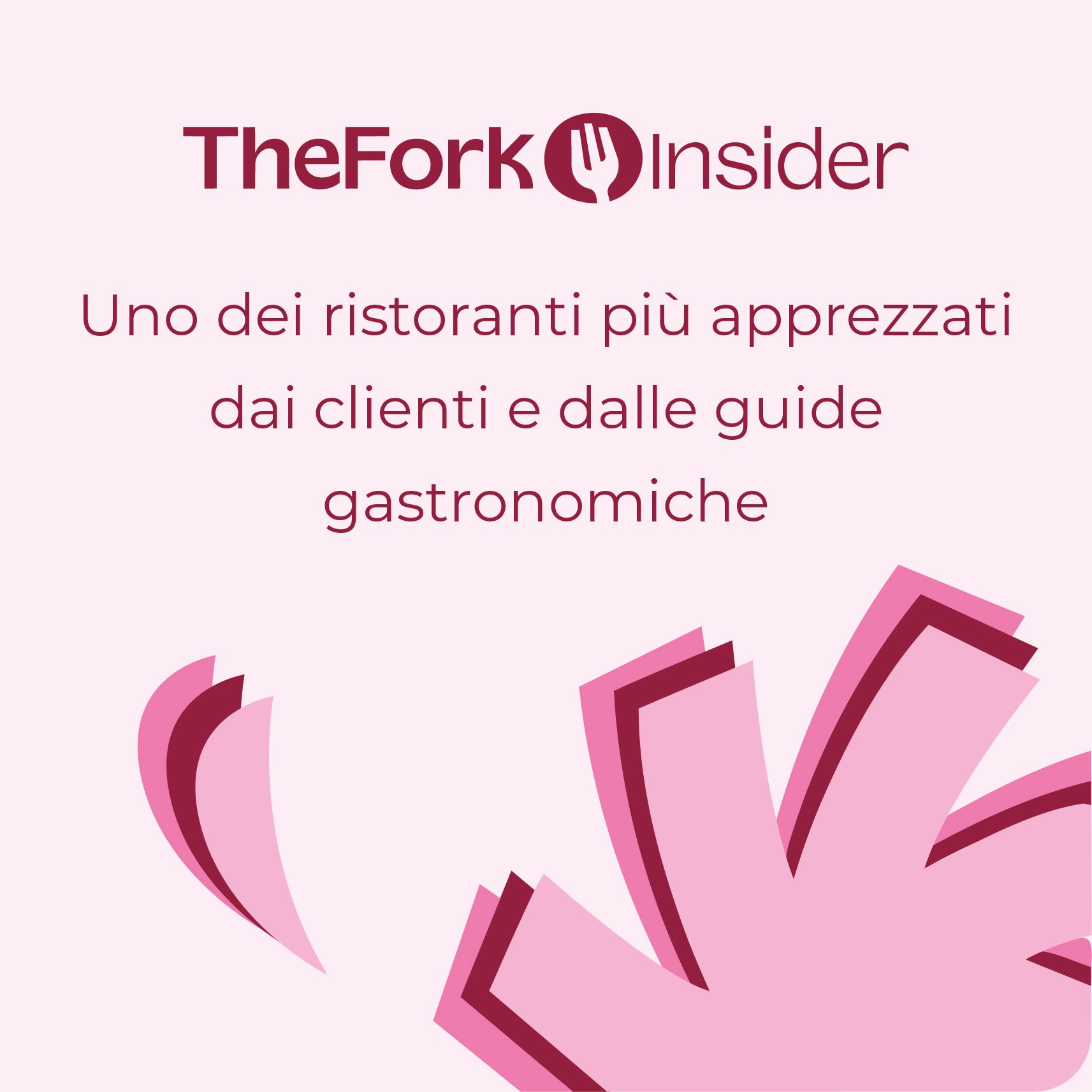 Riconoscimento The Fork 2026 CLASS Ristorante Roma