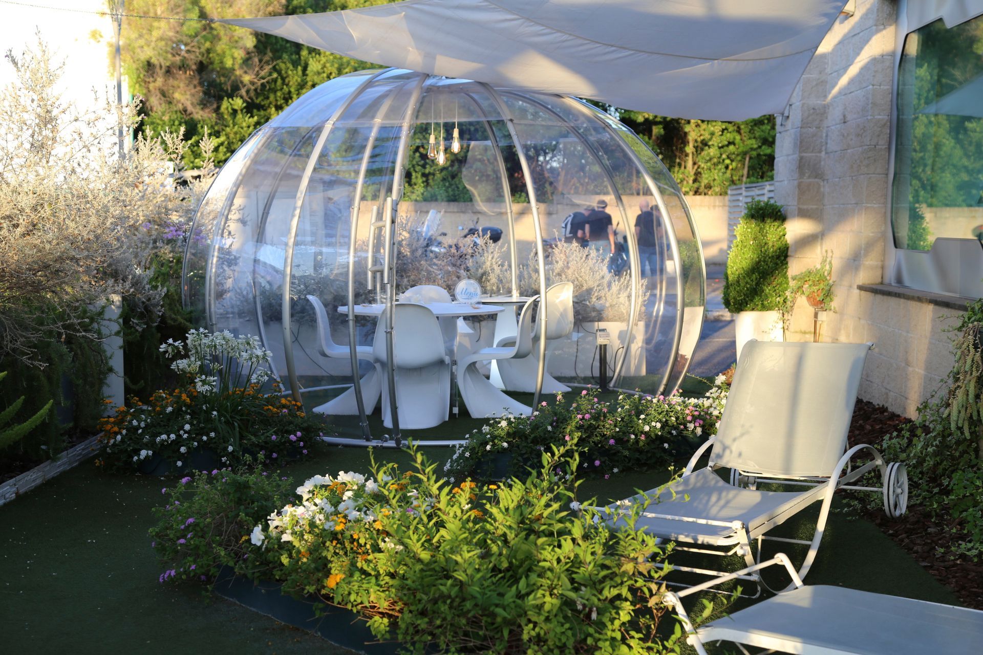 Foto dell'igloo garden del Class Ristorante Cocktail Bar Roma