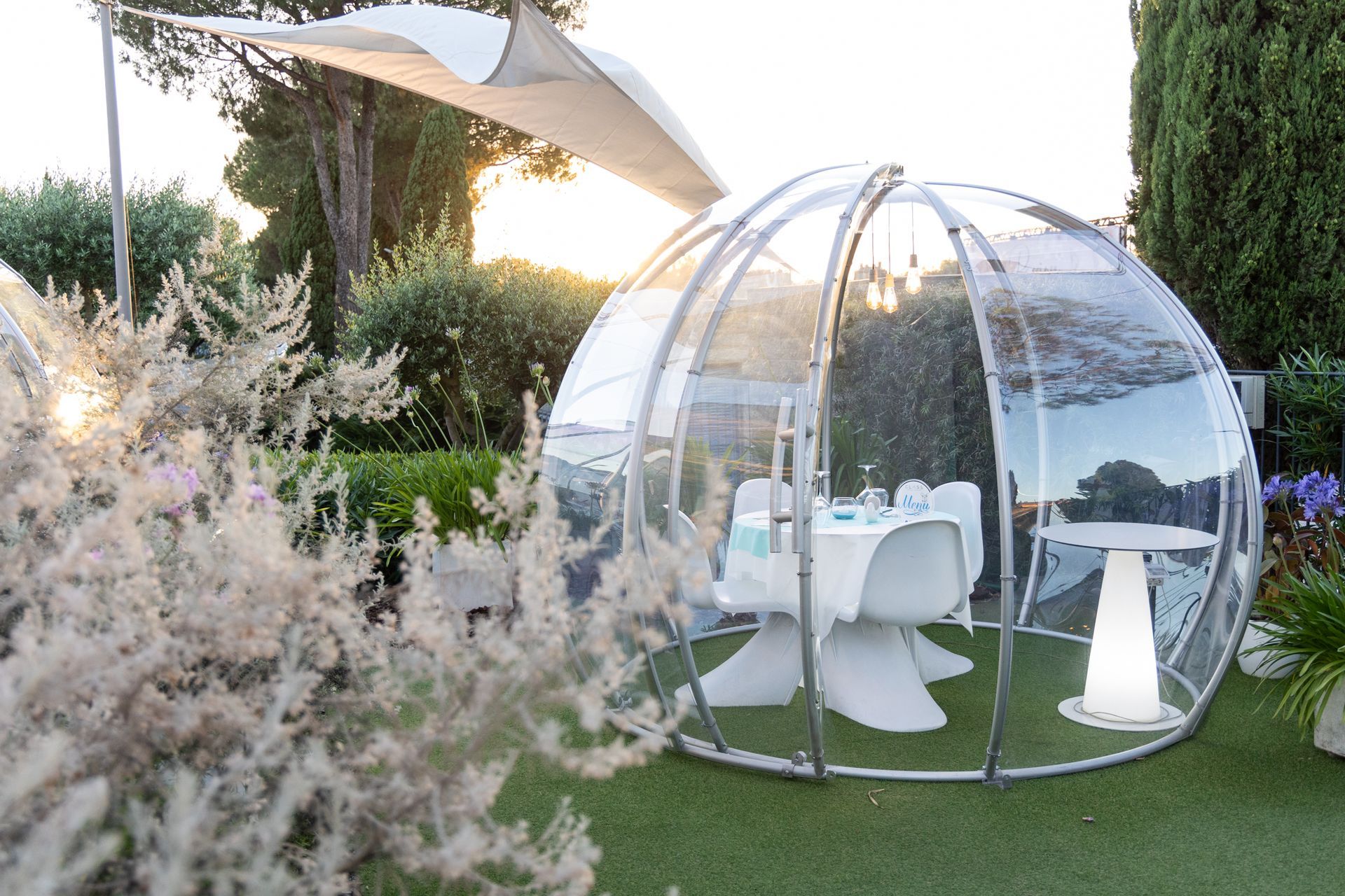 Foto dell'igloo garden del Class Ristorante Cocktail Bar Roma