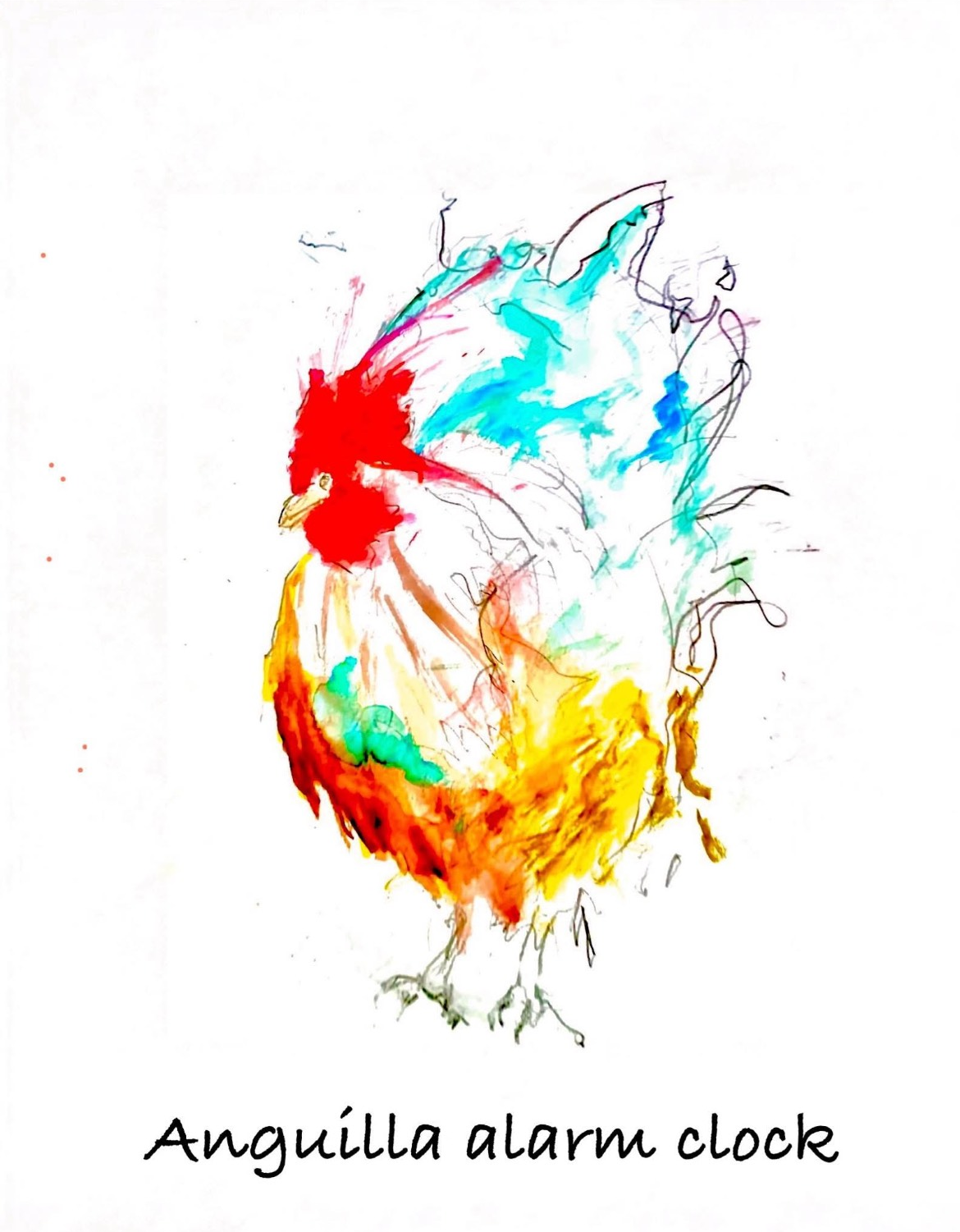 a rooster.