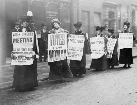 woman voting history