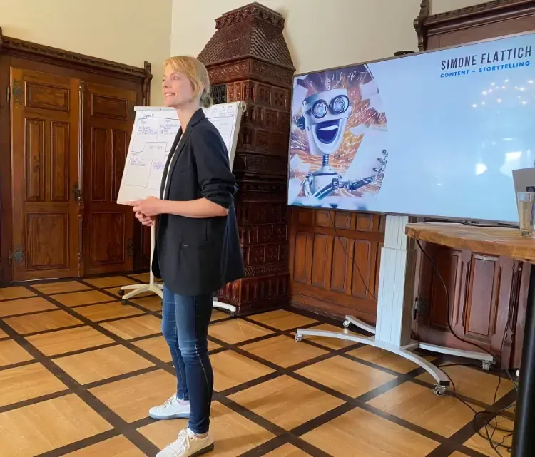 Simone Flattich Training für Texten mit KI
