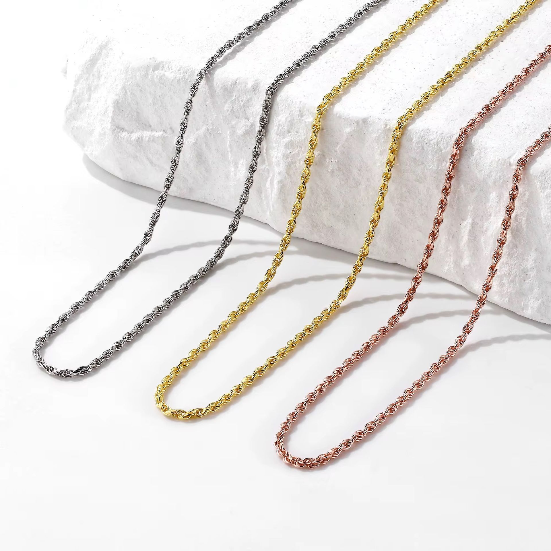 14k Gold Rope Chain 1.8mm