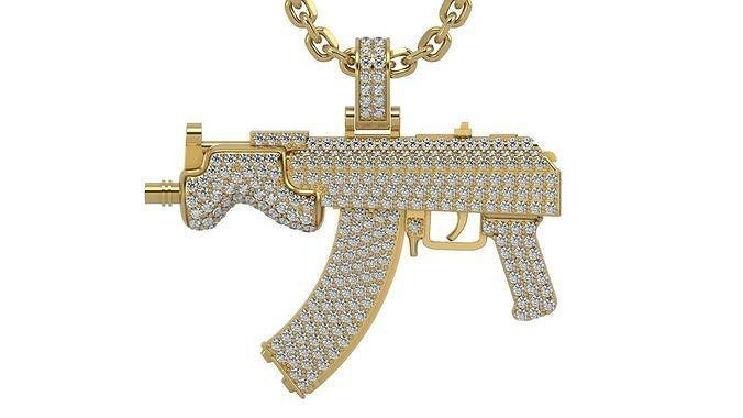 Draco Pendant (Charm Only)14k Yellow Gold