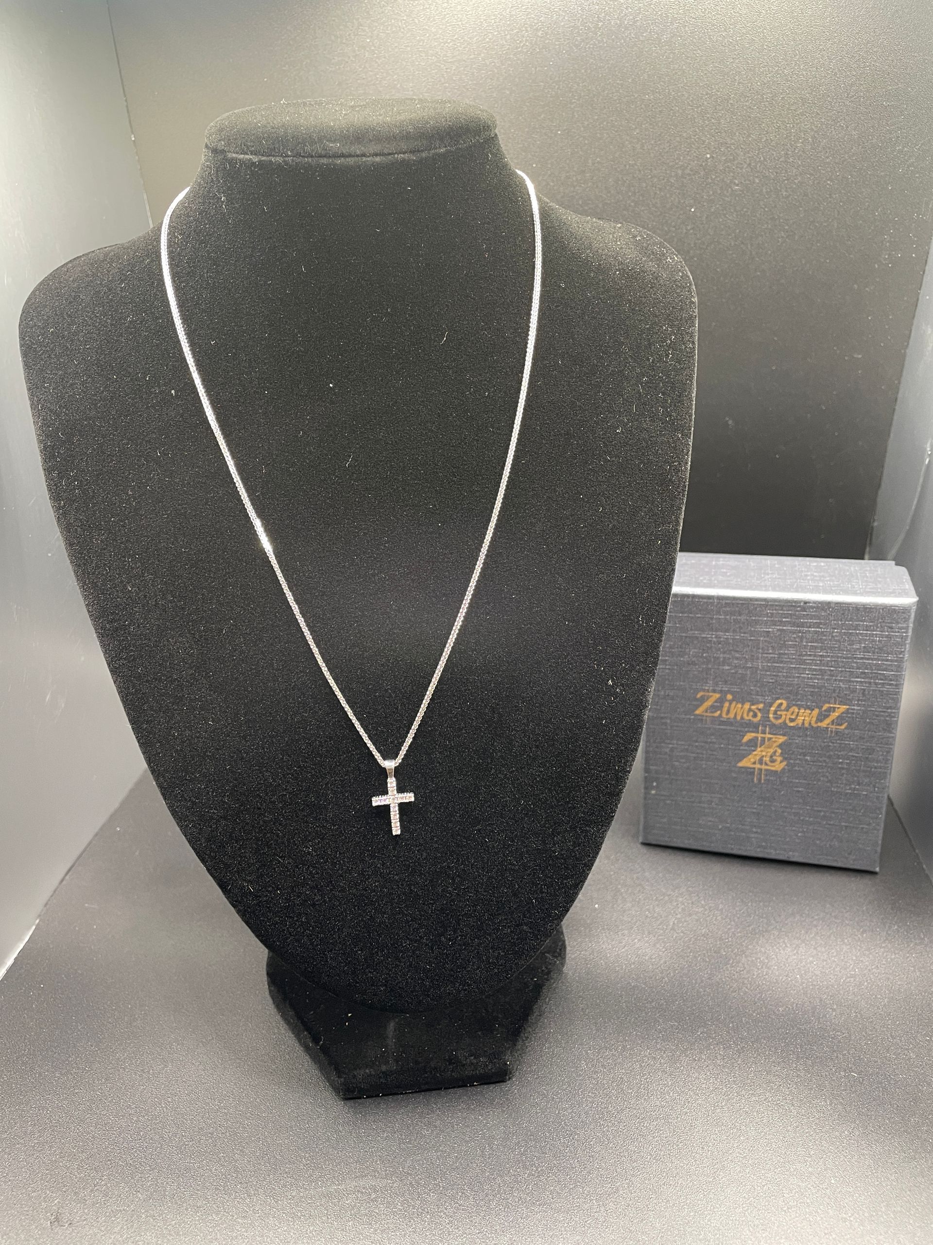 Eternal Radiance Cross Pendant