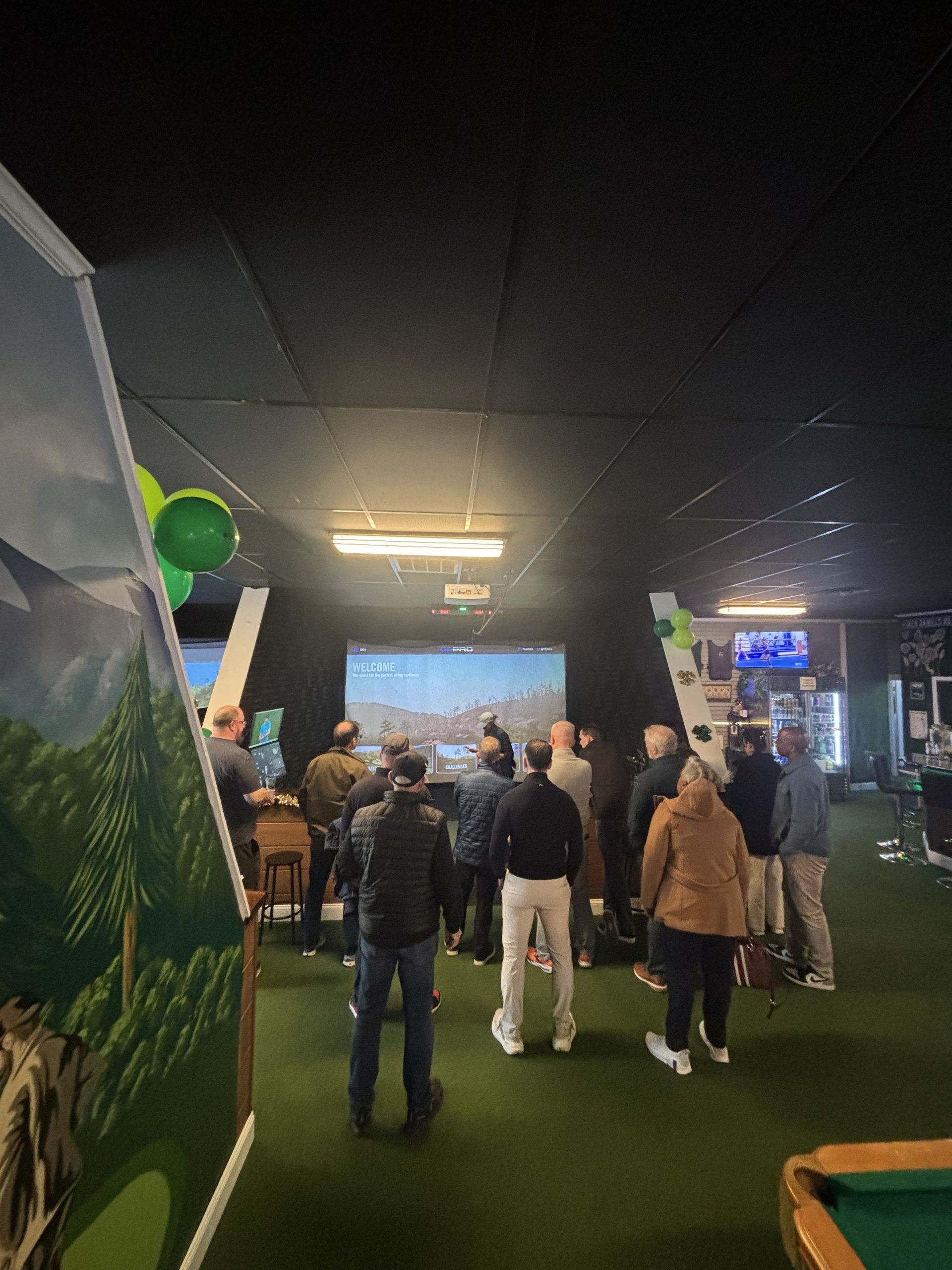 golf simulator lessons