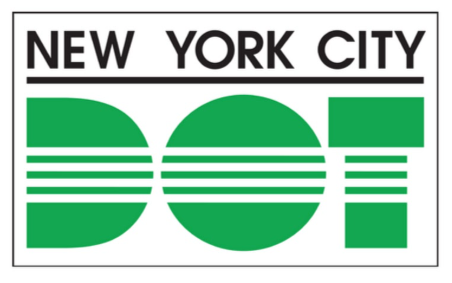 New York City Department of Transportation logo: Green