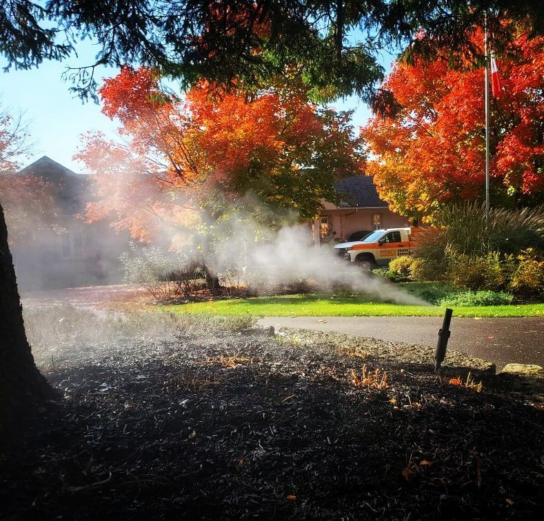 residential irrigation system winterization