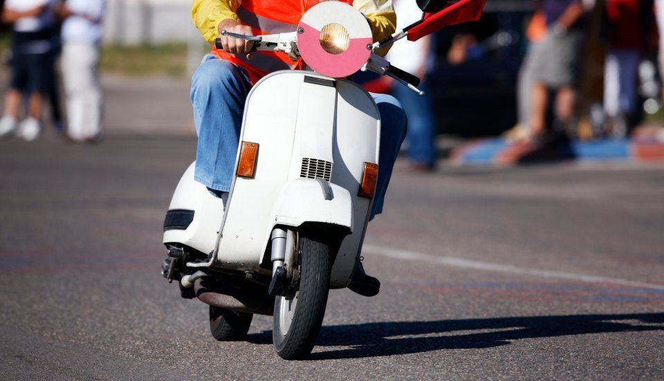 Vespa bianca